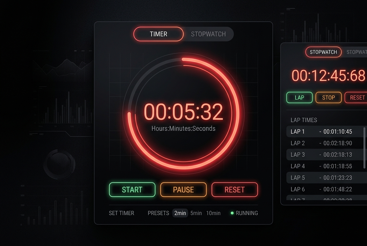 Digital Timer & Stopwatch